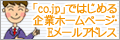 '�u���S�v�Ɓu�M���v�́uco.jp�v�ł͂��߂��ƃz�[���y�[�W�EE���[���A�h���X
