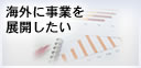 海外に事業を展開したい